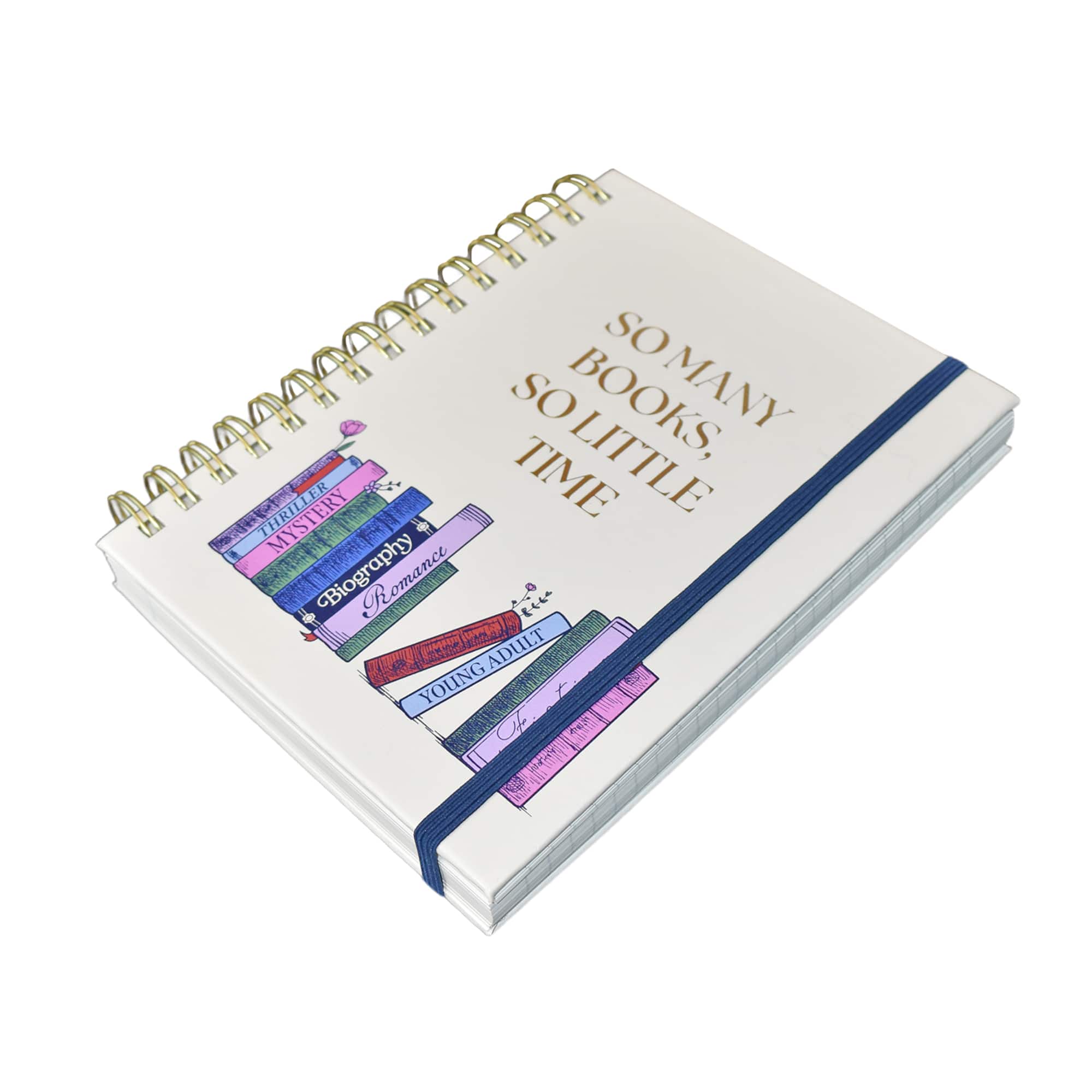 9" x 10.5" So Many Books, So Little Time Spiral Notebook by Ashland®